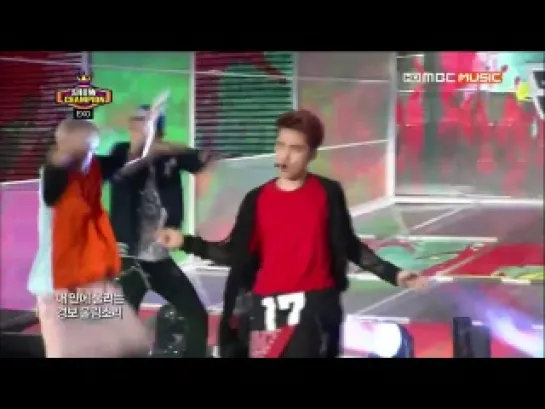 130814 EXO - GROWL @ Show Champion