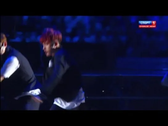 130717 EXO - Intro + Wolf @ 2013 KAZAN Summer Universiade Closing Ceremony