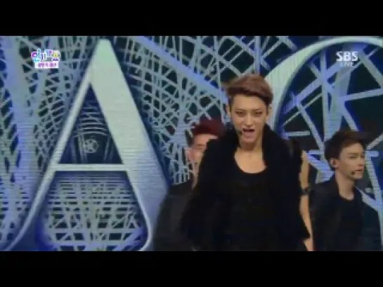 130714 EXO - WOLF @ SBS Inkigayo