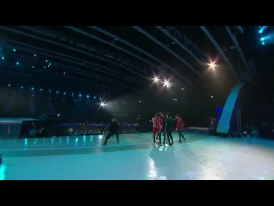 121130  EXO and SHINee - Rehearsal @ MAMA 2012