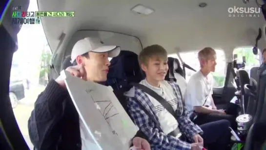 180704 EXO CBX @ Travel the World on EXO’s Ladder Episode 33