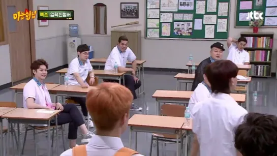 170722 EXO 'Knowing Brothers'♥ 엄지로 팔굽혀펴기(!) 아는 형님 85회