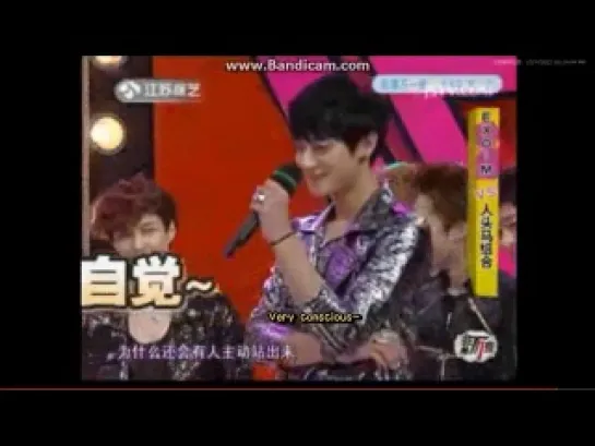 EXO M - 120713 Extraordinary Class 非常不一班 Dancing Cut (eng subbed)