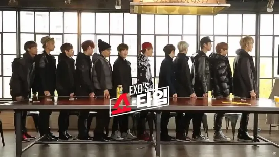 131122 EXO @ EXO's 쇼타임 SHOWTIME  Preview 1+2+3