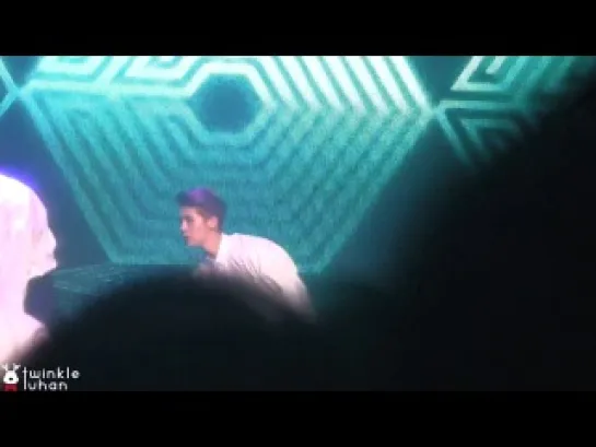 [FANCAM] 140415 EXO Comeback Showcase @ Overdose - Luhan focus (3)