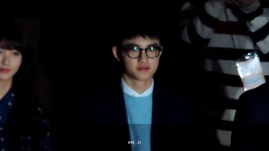 160122 순정 건대 무대인사 경수 EXO DO @ "Pure Love" Showcase in Seoul