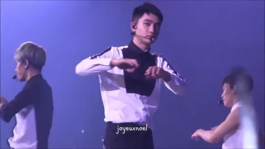 [fancam] 151121 EXOluXion Macau 나비소녀 Dont Go D.O. focus