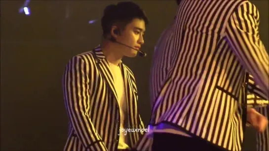 [fancam] 151121 EXOluXion Macau 으르렁 GROWL D.O. focus