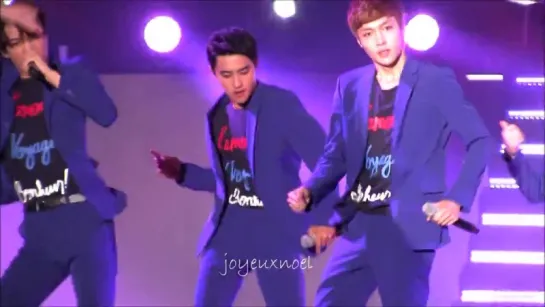 [FANCAM] 150814 @ DMZ Peace Concert EXO - GROWL (D.O. Focus)