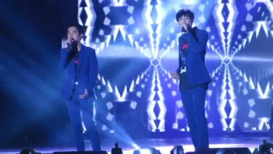 [FANCAM]150814 @ DMZ Peace Concert EXO - LUCKY (D.O. Focus)