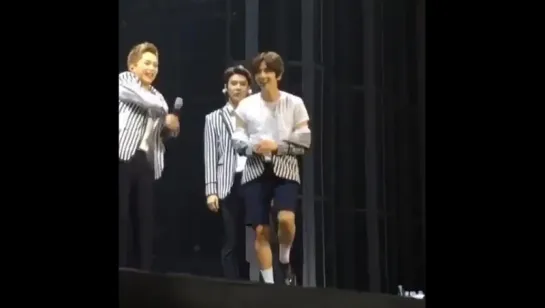 [FANCAM] 160124 EXO Baekhyun @ EXOluXion in Manila D-2