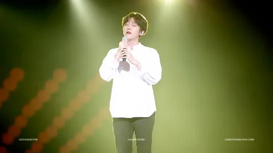 151227 EXO Baekhyun - Like Music Like Rain @ SBS Gayo Daejun