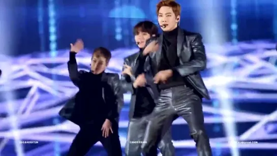 [FANCAM] 151230 EXO - Love Me Right (Baekhyun focus) @ KBS Gayo Daejukjae