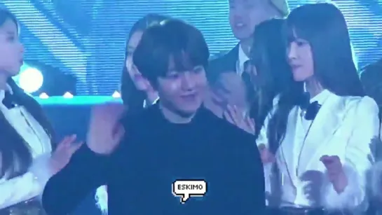 [FANCAM] 151230 EXO Baekhyun ending @ KBS Gayo Daejukjae (2)