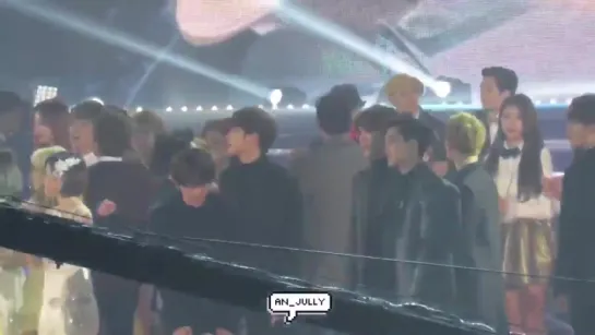 [FANCAM] 151230 EXO Baekhyun ending @ KBS Gayo Daejukjae