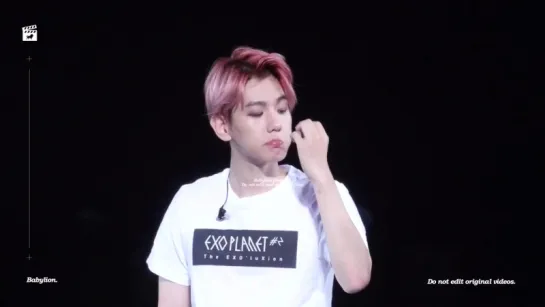 151017 EXO Baekhyun - cuty at EXOluxion in Guangzhou