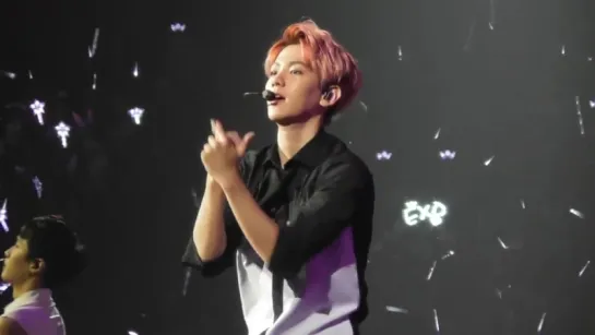 151017 EXOlution in Guangzhou EXO DONT GO - Baekhyun focus