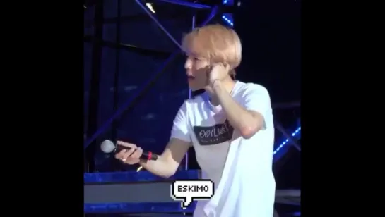 [FANCAM] 150912 Baekhyun Wo Ai Ni, Wo Ai Ni @ EXO PLANET #2 - The EXO’luXion in