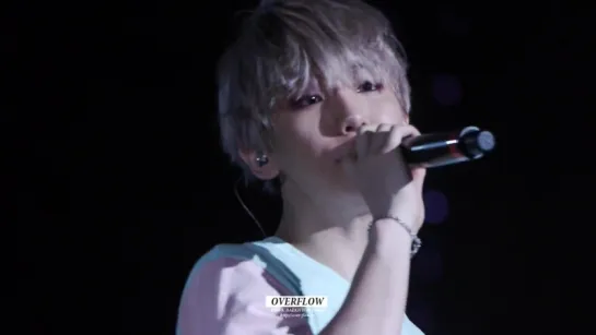 [FANCAM] 150801 EXO Baekhyun focus @ EXOluXion in Chengdu