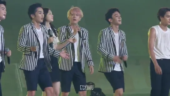 [FANCAM] 150815 EXO Baekhyun focus - Happiness @ I am Korea