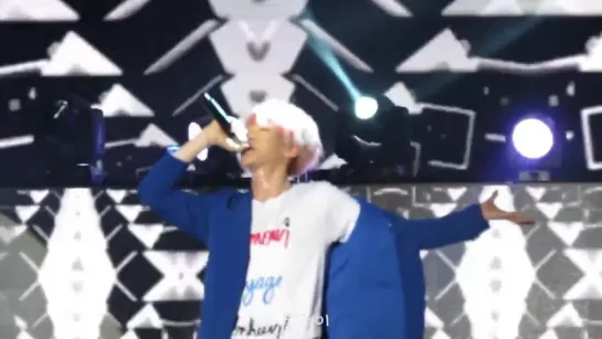 [FANCAM] 150814 EXO - Lucky (Baekhyun focus) @ DMZ Peace Concert