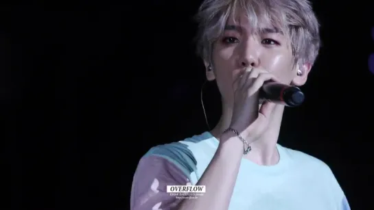 [FANCAM] 150801 EXO Baekhyun focus @ EXOluXion in Chengdu