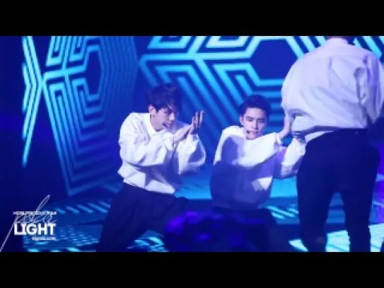 [FANCAM] 140415 EXO Comeback Showcase @ Overdose - Baekhyun focus (2)