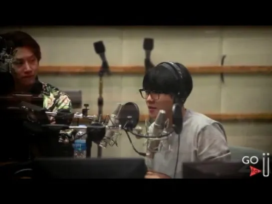 [FANCAM] 140401 EXO Baekhyun - kbs kiss the radio