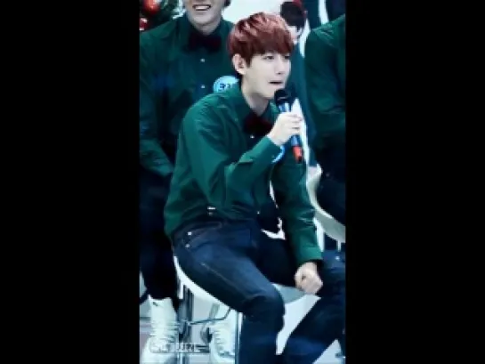 [FANCAM] 131219 Baekhyun Focus @ Mnet WIDE Open Studio