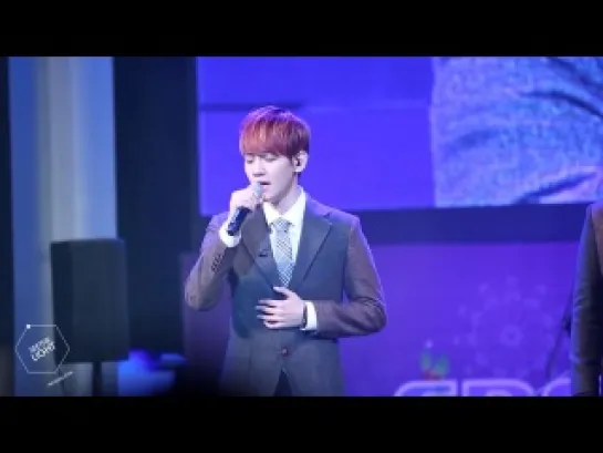 [FANCAM] 131206 EXO - Miracles In December (Baekhyun Focus) @ SBS Special Winter Concert