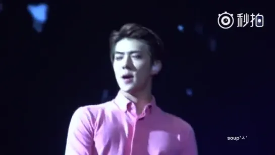 151217[151212] first snow sehun focus EXO Luxion in nanjing