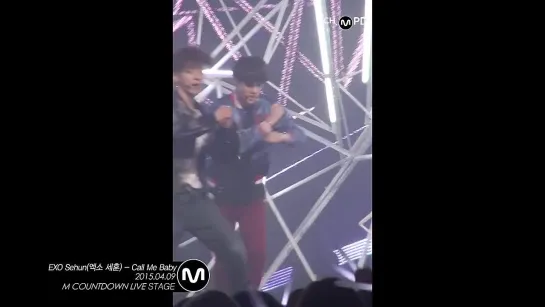 [FANCAM] 150409 EXO Sehun - Call me baby @ MCD