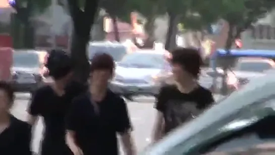 [FANCAM] 110708 Exo-K Se Hun (세훈) Members Running