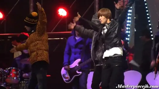 [fancam] 111229 SM Family rehearsal @ SBS Gayo