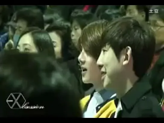 [FANCAM] Sehun before Graduation