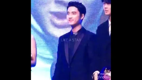 [FANCAM] 160225 Kyungsoo DO @ Max Movie Awards