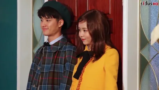 160126 EXO D.O.  Kim So Hyun - Vogue Korea Magazine February16 Issue Making Film