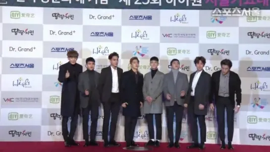 [NEWS VIDEO] 160114 EXO @ Seoul Music Awards red carpet