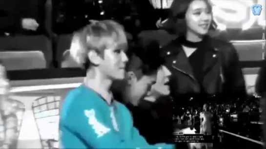 151202 [Fancam3] BaekYeon - Baekhyun (백현)  Taeyeon (태연) MAMA 2015