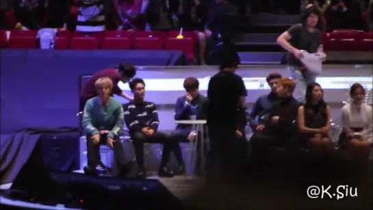 [FANCAM] 151202 EXO @ MAMA Break Time EXO Focus