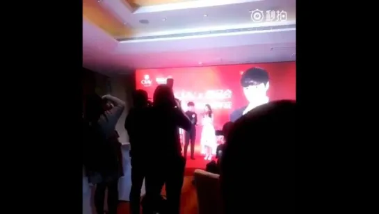 [FANCAM] 151201 EXO Lay @ OLAY Fanmeeting