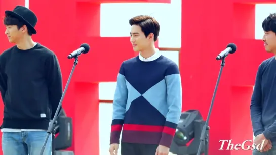 [FANCAM] 151004 #EXO #Suho @ BIFF Glory Day Stage Greeting