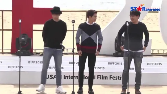 151004 EXO SUHO - BIFF Outdoor Stage Greeting Event