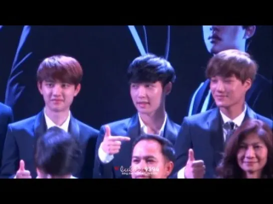 [FANCAM] 140912 Press Conference EXO FROM. EXOPLANET #1 in BANGKOK. Kai D.O Focus