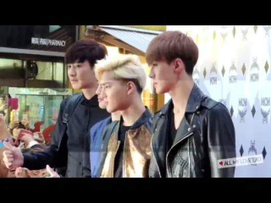 [FANCAM] 140626 EXO-K @ MCM Flagship Store Opening