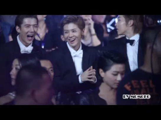 [FANCAM] 120917 HUNHAN @ 5th Newcomer's Billboard Music Festival