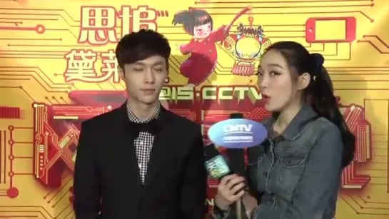 [CUT] 150217 Lay CCTV Spring Network Gala Red Carpet