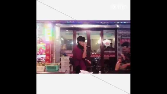 「FANCAM」150914 Z.TAO Charming daddy recording (1)