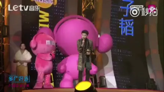 151205 ZTao Cut @ Migu Music Awards - Most Popular Stage Performance