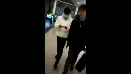 [fancam] 151204 Z.TAO @ Shenyang Airport Departure